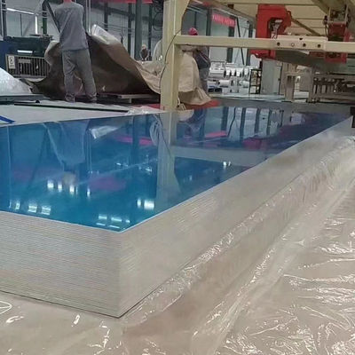 Paquete de madera de la plataforma del grueso acanalado de aluminio de plata de la hoja 0.1-200m m