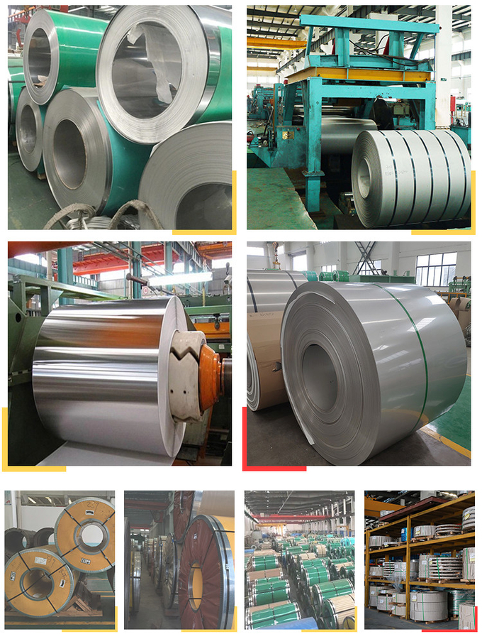 Grueso de acero laminado en caliente frío 1m m 2m m de la bobina 3m m tira de acero inoxidable 1 de la bobina 409 304 321 316l