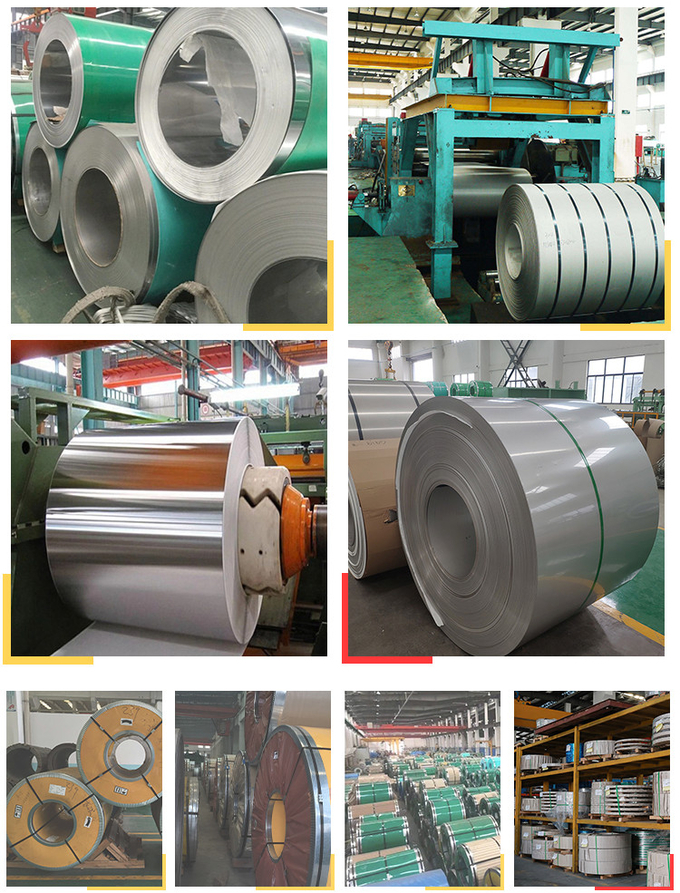 Grueso de acero laminado en caliente frío 1m m 2m m de la bobina 3m m tira de acero inoxidable 1 de la bobina 409 304 321 316l